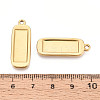 304 Stainless Steel Pendant Cabochon Settings STAS-N108-64G-3