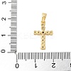 Brass Micro Pave Cubic Zirconia Pendants KK-U056-50G-3