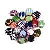 Handmade Millefiori Glass Barrel Beads LA-N002-18-1