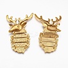Tibetan Style Alloy Cabochons LS-TIBEP-S193-AG-NR-2