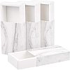 Marble Pattern Paper Drawer Boxes CON-WH0071-06C-1