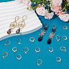 80Pcs 4 Style 304 Stainless Steel Leverback Earring Findings STAS-BBC0003-77-4