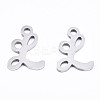 Non-Tarnish 201 Stainless Steel Charms X-STAS-T044-217P-L-1