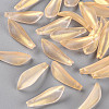 Transparent Spray Painted Glass Pendants LS-GLAA-S190-015I-01-2