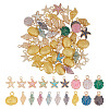 38Pcs 19 Styles  Alloy Pendants Charms FIND-HY0004-58-1
