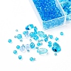 DIY Light Sky Blue Series Jewelry Making Kits DIY-YW0002-94F-4