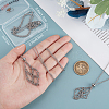 3Pcs 3 Styles 304 Stainless Steel Macrame Pouch Necklace Making for Gemstone Nuggets NJEW-BBC0001-24-3