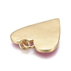 Brass Enamel Pendants KK-M205-13G-02-2