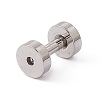 Non-Tarnish 304 Stainless Steel Ear Plugs Gauges EJEW-G317-01B-P-2