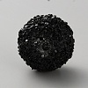 Opaque Acrylic Glitter Beads FIND-CJC0010-111A-12-2