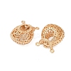 Hollow Out Brass Chandelier Component Links KK-G532-06G-2