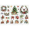 3 Sheets 3 Styles PVC Waterproof Decorative Stickers DIY-WH0404-158-1