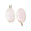 Natural Rose Quartz Pendants G-K338-05G-2
