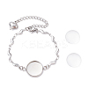 9Pcs 9 Style 304 Stainless Steel Bracelet Making STAS-UN0027-11-3
