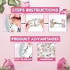 Leaf Paper Self Adhesive Mini Candy Bar Wrappers DIY-WH0604-004-3