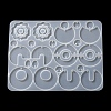 DIY Silicone Irregular Shape Pendant Molds DIY-M047-01D-3