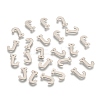 Tarnish Resistant 304 Stainless Steel Letter Charms STAS-O072-J-2