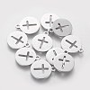 304 Stainless Steel Charms X-STAS-Q201-T066-1