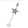 Alloy Rhinestone Hanging Ornaments HJEW-E012-02G-02-2