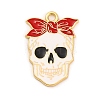 Halloween Theme Alloy Enamel Pendants ENAM-N056-225C-G-1