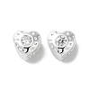 Valentine's Day Brass Micro Pave Cubic Zirconia Beads KK-P256-10S-01-1