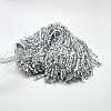 Electroplate Faceted Bicone Imitation Austrian Crystal Glass Beads Strands X-GLAA-F029-3x3mm-B01-3