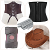 30Pcs 3 Styles Carbon Steel Spiral Corset Boning Stay FIND-GF0005-98-6