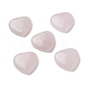 Natural Rose Quartz Cabochons G-P021-14-2