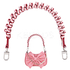 PU Leather Woven Bag Handles AJEW-WH0367-59A-1