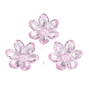 Transparent Acrylic Bead Caps OACR-H118-03I-1