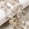 Natural Quartz Crystal Beads Strands G-F653-19-7