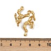 304 Stainless Steel Cuff Open Rings for Women RJEW-H255-01G-08-5