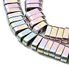 Electroplated Non-magnetic Synthetic Hematite Beads Strands G-C106-B02-04A-3