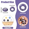 30Pcs Glass European Beads GLAA-YW0005-24-3
