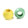 Printed Wood Beads WOOD-Z002-14-2