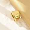 304 Stainless Steel Wide Cuff Rings for Women RJEW-G338-20G-3