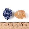 Natural & Synthetic Mixed Gemstone Heart Beads G-T144-04M-3