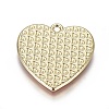 Alloy Chinese Symbol Pendants PALLOY-I166-34KCG-2