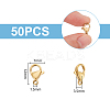 PVD Vacuum Plating 304 Stainless Steel Lobster Claw Clasps STAS-UN0018-95A-G-5