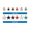 Alloy & Brass Enamel Charm Sets ENAM-TA0001-10-3