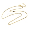 1.7MM Brass Oval Link Chain Necklaces for Women Men NJEW-F350-02G-4