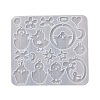 Kitten Earrings Pendants DIY Silicone Mold X1-DIY-Q033-08A-2