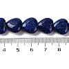 Natural Lapis Lazuli Dyed Beads Strands G-I372-A19-01-3