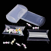 Plastic Pillow Favor Box Candy Treat Gift Box CON-WH0070-98B-4