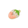 Alloy Enamel Pendants PALLOY-R151-43G-02-2