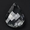 Transparent Glass Pendants GLAA-R223-03E-2