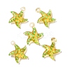 Handmade Lampwork Pendants LAMP-G162-07F-1