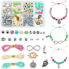 DIY Evil Eye Bracelets Making Kit DIY-PH0008-86-1
