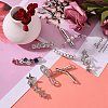 13Pcs 13 Styles Zinc Alloy Shoes Buckle Clips FIND-SZ0001-46P-6