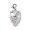 304 Stainless Steel Pendants STAS-K312-08A-P-1